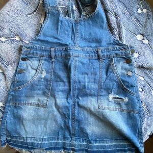 Hot Topic Overall Skirt